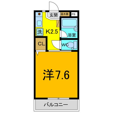 アメニティ・ロードの物件間取画像